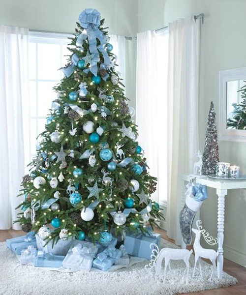 Sugestões de decoração para a árvore de Natal